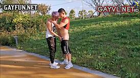 gaybb net showcases steamy gay action from china
