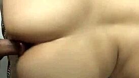 Double Penetration Of My Wife Natalia With Dildo And My Cock