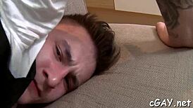 Man, this cute young guy gets me with crazy rimming!