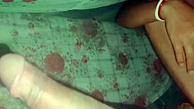 I watch Bebe Diya suck and ride her boyfriend's cock on the ranch.