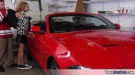 show garage, fuck tight pussy