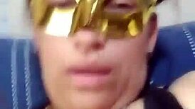 Are you done yet? Yes, I'm done with a lot of love, she says while masturbating her big tits.