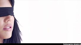 apolonia and little 18+ caprice - first touch