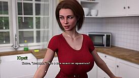 Naked photoshoot with bent over milf in summer heat gameplay 😎