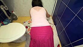 mom got herself ready for some anal action today