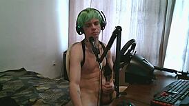 Really hellish masturbator Dr. Victor Escobar in wild action