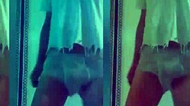 Alejandro mistral nuevamente en calzoncillos blanco y azul