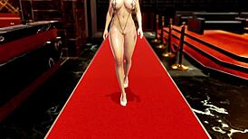 Hot Busty Woman Soaked and Screwing in Sauna