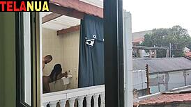 What happens when my neighbor leaves for work? You won't believe it!