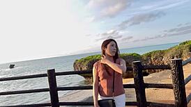 visiting miyako island to see the heart rock