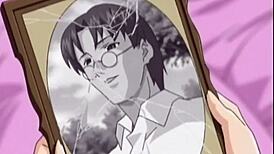 Naked anime babe endures teasing and prodding with food in hardcore scene.