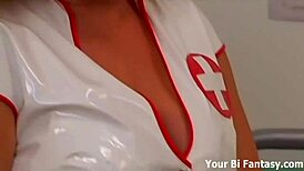 Nurse Strapon Fucks Patient In Hospital