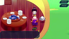 chi chi gives roshi a handjob 😈