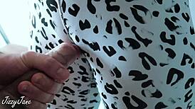 Gym babe, wow! Making me cum in her panty and yoga pants. How does she rub that soft pussy so good?