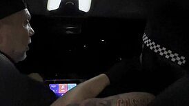 halloween with the sexiest cop who got naughty and pleased him until he finished