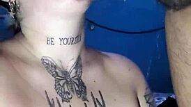 FROM MOUTH TO ASS, LATINA BLONDE LOVER BENDS OVER FOR DOGGYSTYLE BLOWJOB AND COCK