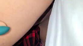 18-year-old student invites hot classmate home for some alone time fucking