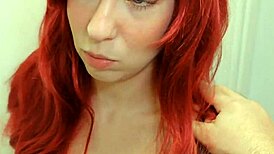 Taboo Redhead Mom Squirts While Riding