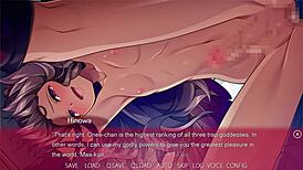 Ladyboy Hinowa Takes Creampie In Anal Sex Scene.