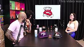 I thought being a woman meant just a pussy, but damn, taking 32cm cock is wild - Melissa Leal sheer red