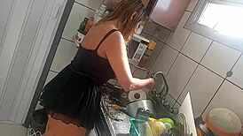 I love filming sexy Sarah Rosa's vlog moments