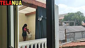 What happens when my neighbor leaves for work? You won't believe it!