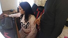 European Milf Sucks Monster Cock On Webcam With Toys And Viewers