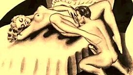 What Makes This Vintage Erotic Animation So Captivating?