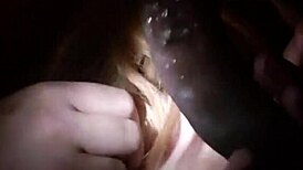 Sloppy Blowjob in Car Leads to Huge Cumshot