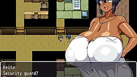 Natsuki Jerked Off in Hentai Ep 7