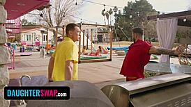 penelope shares spring break with bestie sera in florida holiday