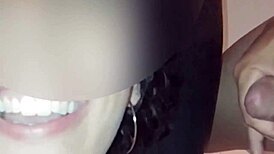 My wife is such a cumslut, always taking huge mouthfuls. She swaps cum like a pro after every facial!