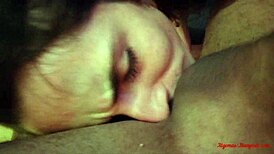 Boyfriend drills girlfriend's ass hard in pov, then cums in her mouth. Real homemade action.