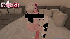 special announcement 3d preview video 2d model debut event catgirl footjob 2d 3d asmr