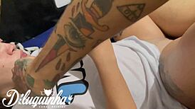 Young Girl Plays Game With Naughty Boyfriend