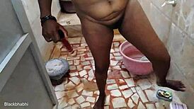 hints of an indian wife caught in a steamy moment outdoors