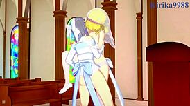 Ryona Yumi Haruka Hibari Intense Futanari Sex - Senran Kagura Hentai