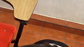 Student Fucks MILF Teacher Vero in Classroom Anecdote!