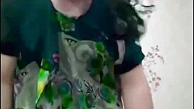 twerking big white ass sissy crossdresser on webcam