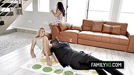 Chanel Greys says, 'Fuck my pussy hard on the sofa, stepbrother?'