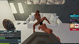 Young Blonde In Being A Dik