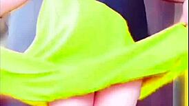 twerking big white ass sissy crossdresser on webcam