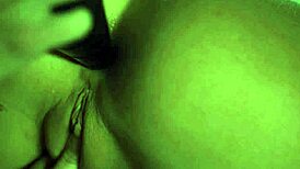 Sensual lesbian sluts Serena Blair and Adira Allure fuck anally with black dildo!