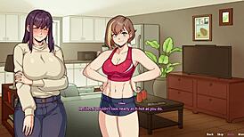 Benefitship big boobs futa and her sexy bestie hentai gameplay
