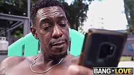 Kira Perez Takes On A Big Black Cock!