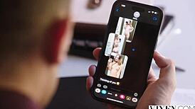 Naughty College Girl Molly Seduces Older Man With Blowjob And Riding