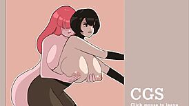 Bankrupt Heroines Hentai Game with Monster Cock Action