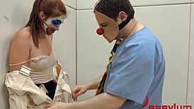 Rose Red gets bound for extreme anal and facial