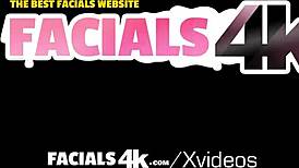 Redhead Begs For Oozing Facials