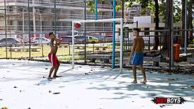 Young Carioca guys took turns pounding me hard